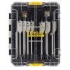 Zestaw wierteł fatmax do drewna 12-32mm 8cz,                