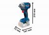 Klucz udarowy akumulatorowy 1/2'' gds 18v-350 0*ah          