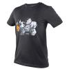 T-shirt z nadrukiem warsztat rozmiar m                      