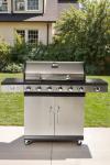 Grill gazowy 6+1 stal nierdzewna 16,5kw                     