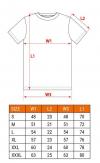 T-shirt z nadrukiem motor rozmiar m                         