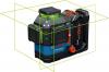Laser liniowygll 18v-120-33 cg 0*ah l-boxx                  