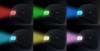 Czapka z latarka led rgb grafitowa                          