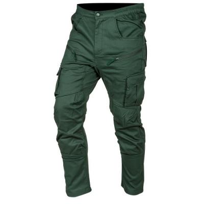 Spodnie robocze outdoor typu jogger zielone rozmiar xl      