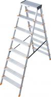 Drabina aluminiowa dwustronna dopplo 2*8 szczebli           