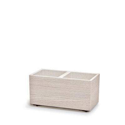 Doniczka madera case eco wood - biały fsc mix               