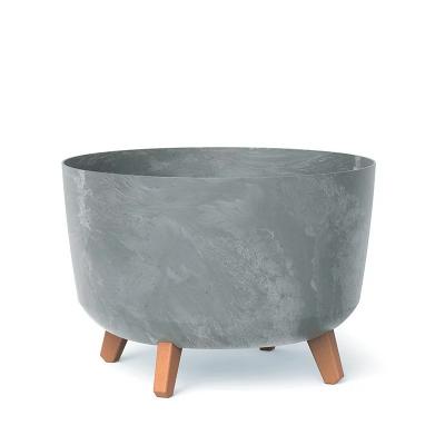 Doniczka gracia beton effect - beton 21.5l                  