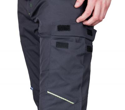 Spodnie robocze mix&match stretch szare rozmiar xl          