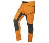 Spodnie robocze outdoor 4 way stretch musztard.-szare roz l 
