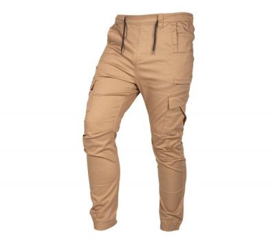 Spodnie robocze outdoor typu jogger beżowe rozmiar l        