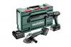 Zestaw combo 18v sb 18 + w 18 l 9-125 1*2.0ah 1*4.0ah       