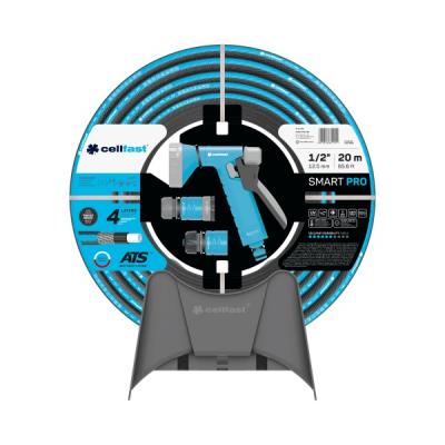 Zestaw zraszający smart pro ats 1/2'' 20 m + wieszak na wąż 