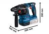 Zestaw combi gsr18v-45 + gws18v-8 + gbh18v-22 3*4.0ah       