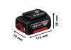 Zestaw combi gsr18v-45 + gws18v-8 + gbh18v-22 3*4.0ah       