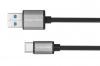 Kabel usb 3.0v-wtyk typu c 1m                               