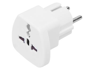 Adapter wtyczka polska gniazdo angielskie białe 72-304 blow 
