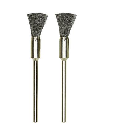 Szczotki druciane 8mm pędzlowe 2 szt.                       