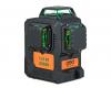Laser liniowy krzyżowy flg 6x-green maxi set                