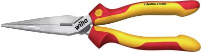 Szczypce półokrągłe 200mm industrial 1000v, ostrze proste   