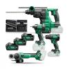 Zestaw elekronarzędzi ds18de+wh18dc+g1813da+dh18 18v 3*5.0ah