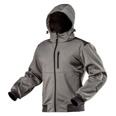 Kurtka softshell z kapturem odpinanym, rozmiar l            