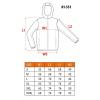 Kurtka softshell z kapturem odpinanym, rozmiar l            