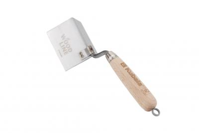 Kielnia sztukatorska nierdzewna kąt zewn. 60*85mm wood line 