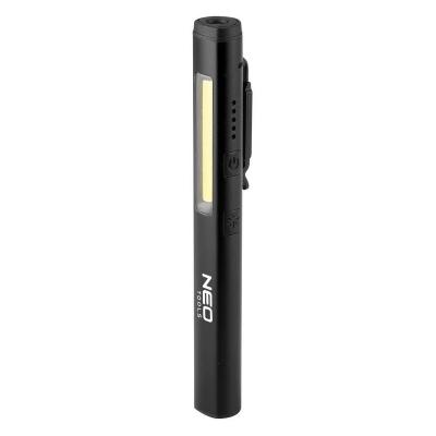 Lampa inspekcyjna 450 lm cob led + laser + uv + latarka 4w1 