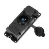 Rozdzielacz listwa ip44, guma 2*2p+z                        