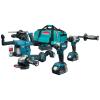 Zestaw combo 18v lxt dga504+ddf492+dtd153+dhr243 2*5.0ah    