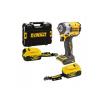 Akumulatorowy klucz udarowy 1/2' xr 18v 2*5.0ah tstak       