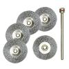 Szczotki druciane 22 mm inox 5 szt.                         