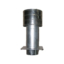 Deflektor ocynkowany z płytą 200mm                          