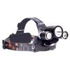 Latarka led czołowa 5w t6 + 2x cree aku 0478                