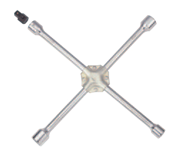 Klucz krzyżowy do kół 17,19,21,22mm                         