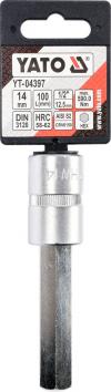 Klucz trzpieniowy 1/2''hex 14mm l100mm                      