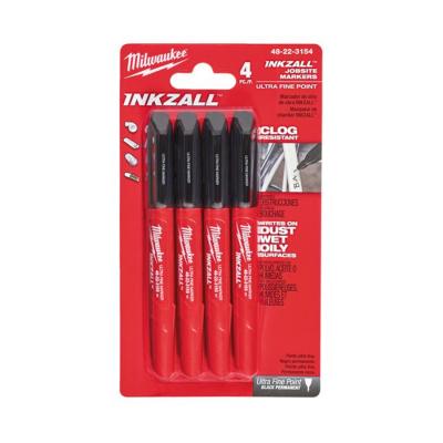 Marker cienki inkzall 4 szt.                                