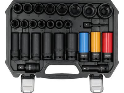 Zestaw nasadek udarowych 1/2' 10-32mm 27el.                 