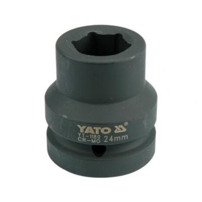 Nasadka krótka udarowa 6-kątna 1'' 24mm                     