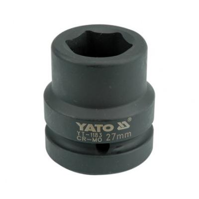 Nasadka krótka udarowa 6-kątna 1'' 27mm                     