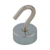 Magnes neodymowy okrągły z haczykiem m4 19*8mm 2 szt stahl  