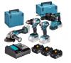 Zestaw combo 18v lxt dga504+ddf489+dtd173 3*5.0ah           