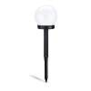 Lampa solarna kula atris biała 10cm rgb                     