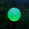 Lampa solarna kula atris biała 10cm rgb                     