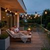 Girlanda solarna/230v alavas 2w1 15 led spiral 11.58mb pilot
