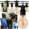 Girlanda solarna/230v alavas 2w1 15 led spiral 11.58mb pilot