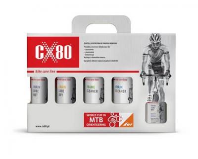 Zestaw do konserwacji i czyszczenia rowerów bike care line  