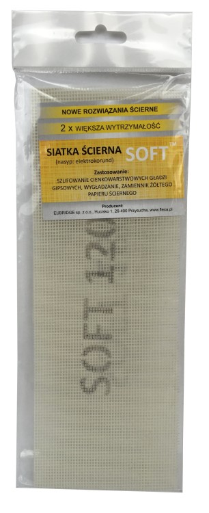 Siatka ścierna soft 105*280mm 5 sztuk granulacja 40