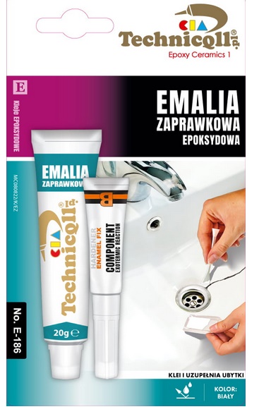 Emalia zaprawkowa 20g+6g.                                   