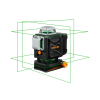 Laser wielopłaszczyznowy 4*360 axeo 4d green                